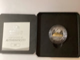 2023 50c Selectively Gold Plated Silver Proof Coin. 50th Anniversary of Opera House.