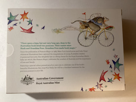 2019 Australian Baby Proof Set. Possum Magic.