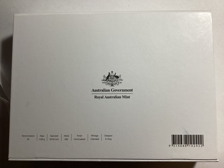 2020 $2 Australian Tooth Fairy Kit Set. Untoned $2.