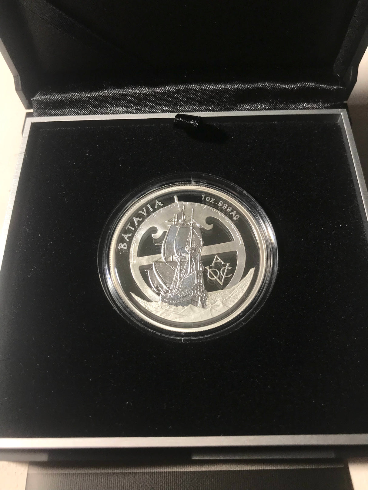 2015 $5 Drama On The High Seas Batavia Silver Proof Coin