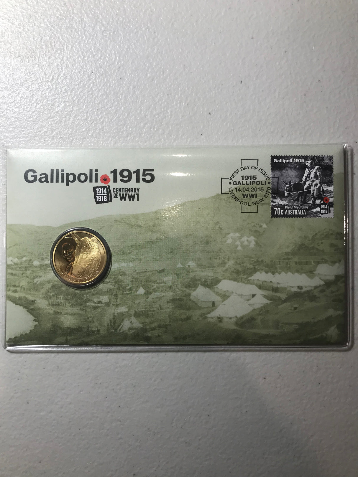 2015 PNC $1 Gallipoli. Field Medicine