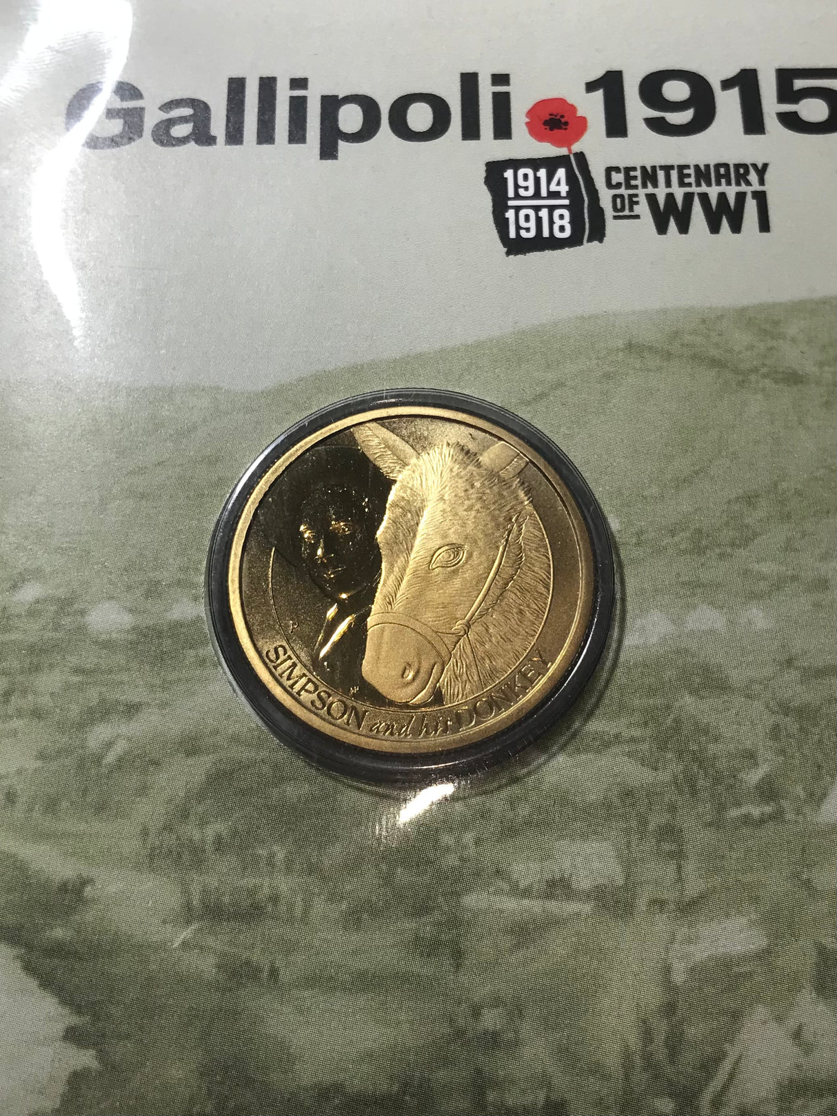 2015 PNC $1 Gallipoli. Field Medicine