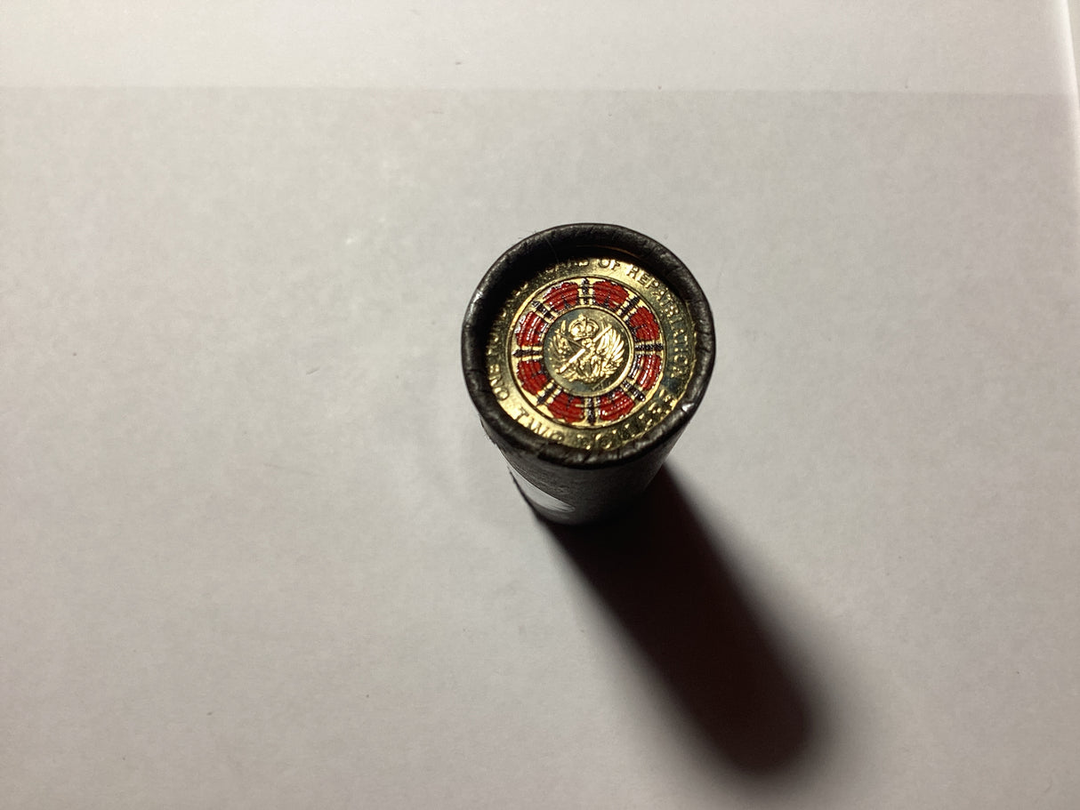 2019 $2 25 Coin Cotton and Co Certified Uncirculated Roll. Repatriation.