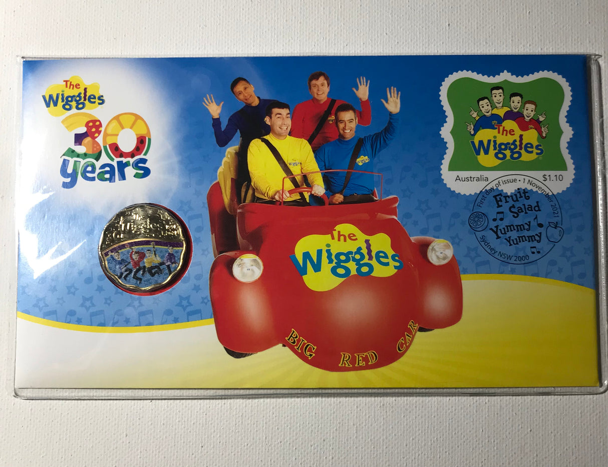 2021 30c PNC The Wiggles. 30 Years. BIG RED CAR