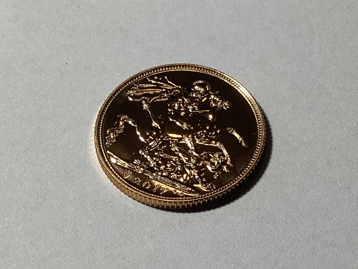 2017 Brilliant Uncirculated. United Kingdom. Sovereign.