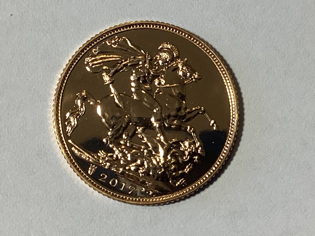 2017 Brilliant Uncirculated. United Kingdom. Sovereign.