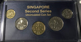 2013 Singapore Second and Third Series Uncirculated Coin Set