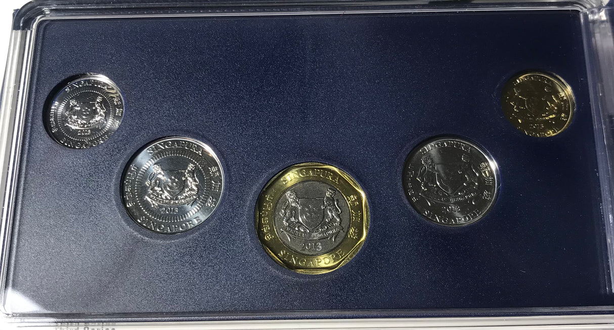 2013 Singapore Second and Third Series Uncirculated Coin Set