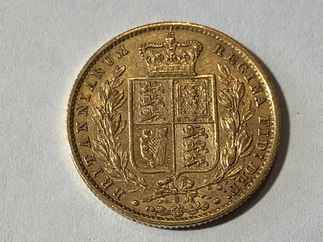 1879-S Sydney Sovereign. Very Fine.