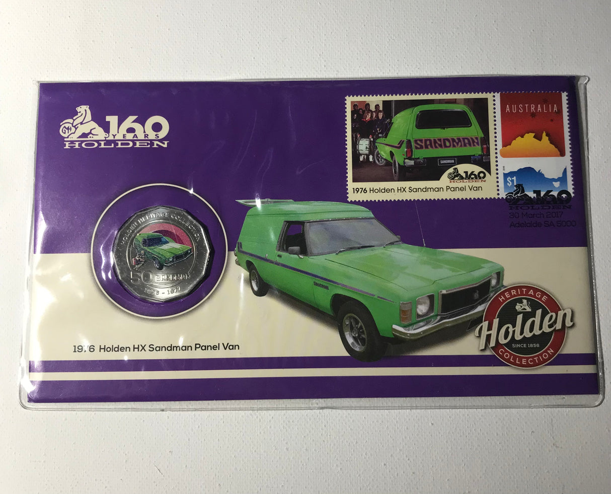 2017 50c PNC 1976 Holden HX Sandman Panel Van