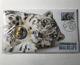 2016 $1 Endangered Wildlife Snow Leopard PNC