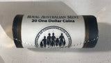 2009 $1 RAM roll. Centenary of Aged Pension H/T