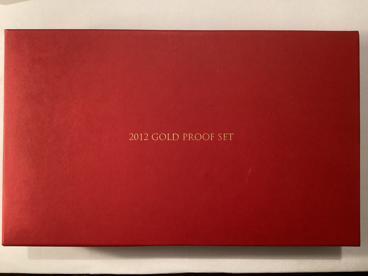 2012 Gold Proof Set. Australian Miniature Money Set