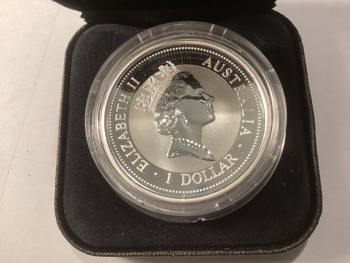 1997 1oz Silver Proof Kookaburra. European Country Privy Series. Netherlands