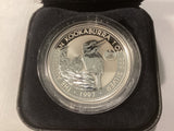 1997 1oz Silver Proof Kookaburra. European Country Privy Series. Denmark