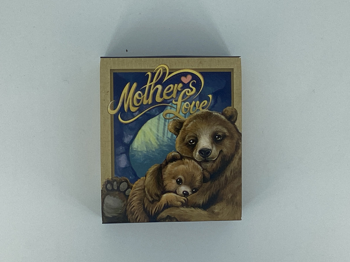 2014 50c Silver Proof 1/2oz Coin. Mother's Love Series. Brown Bear