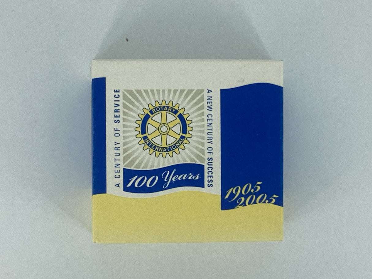 2005 100 Years of Rotary. Coin and Stamp Set.