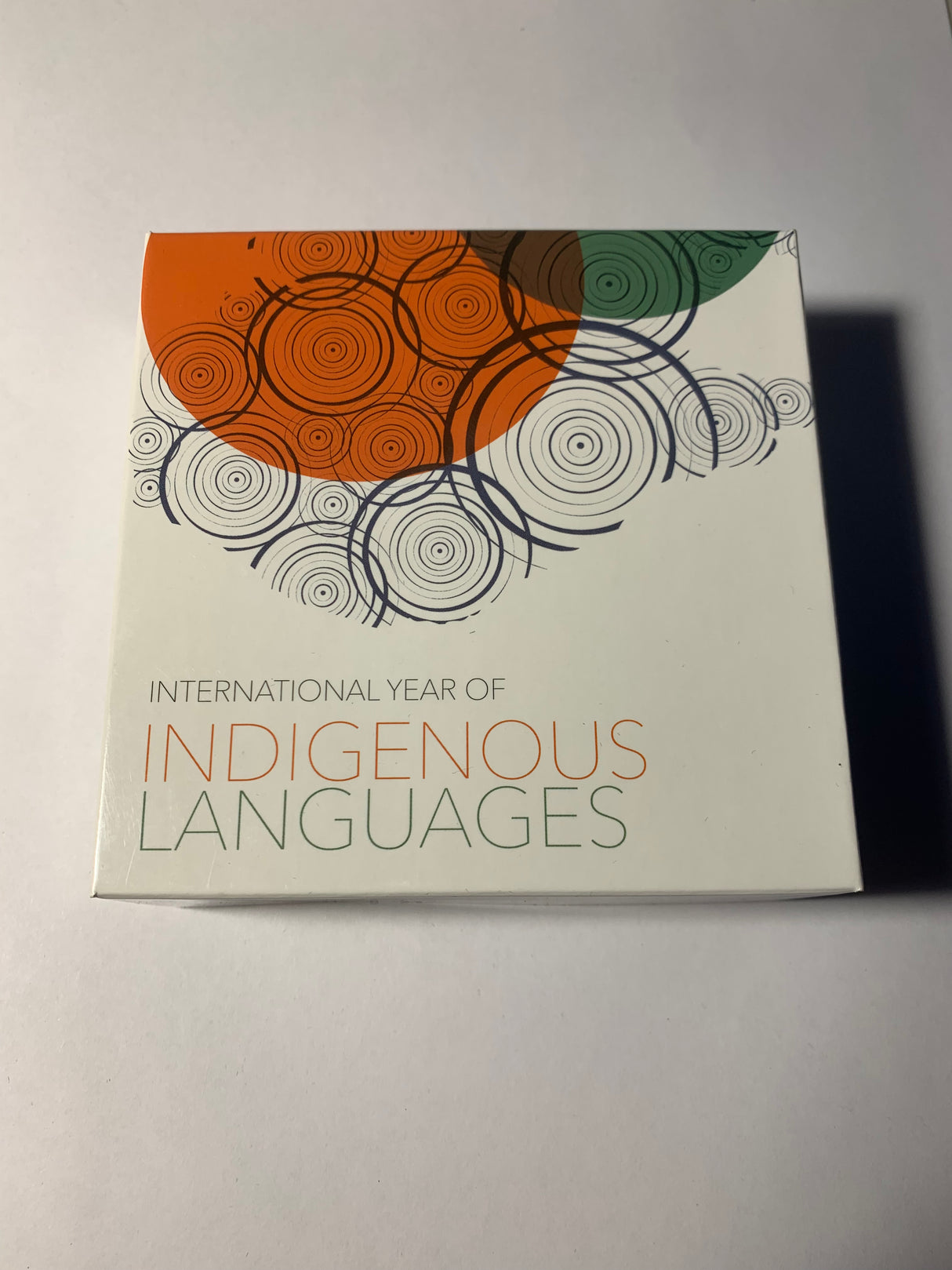 2019 50c International Year of Indigenous Languages Silver Proof Coin.