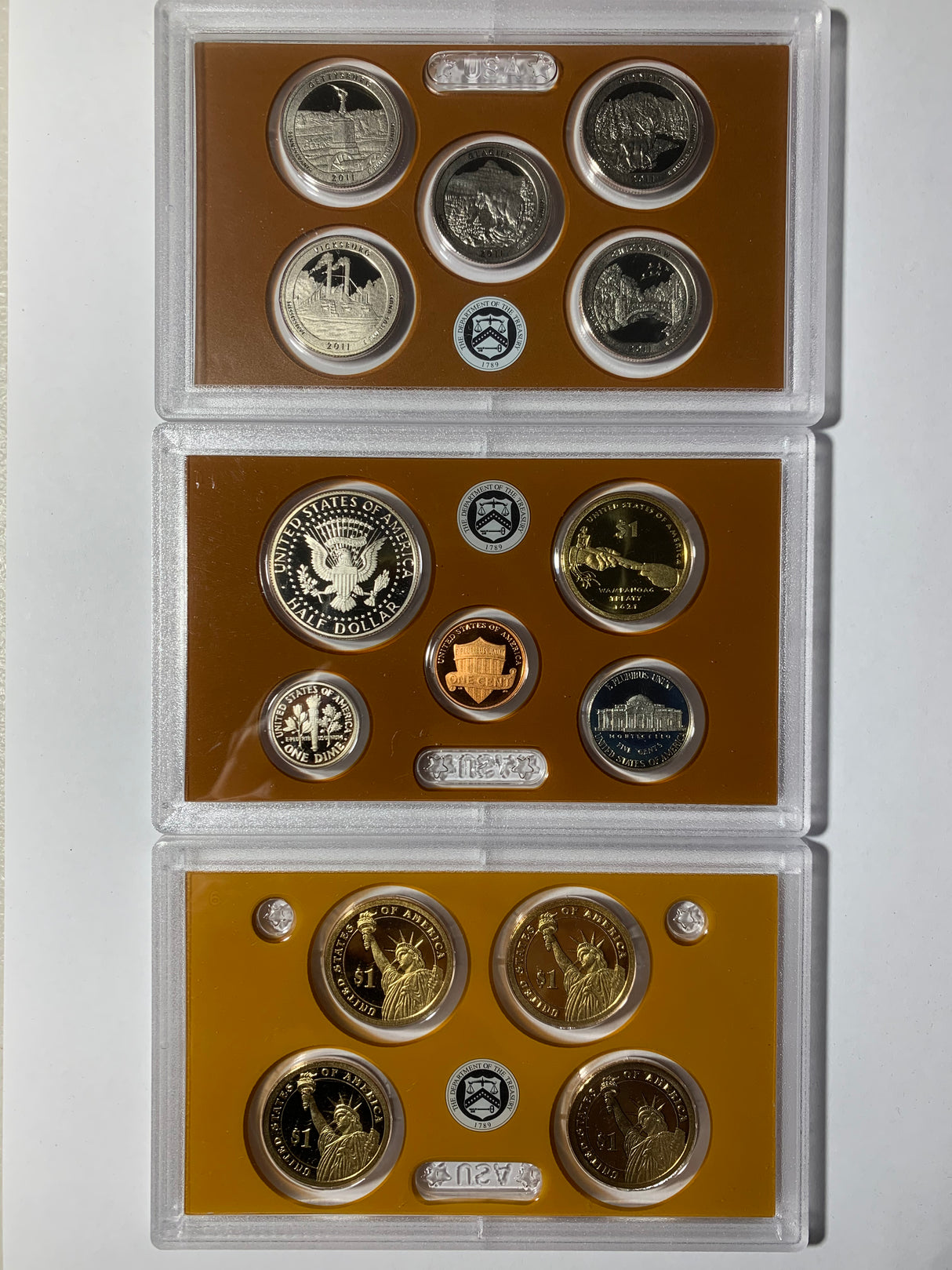 2011 United States Proof Set.