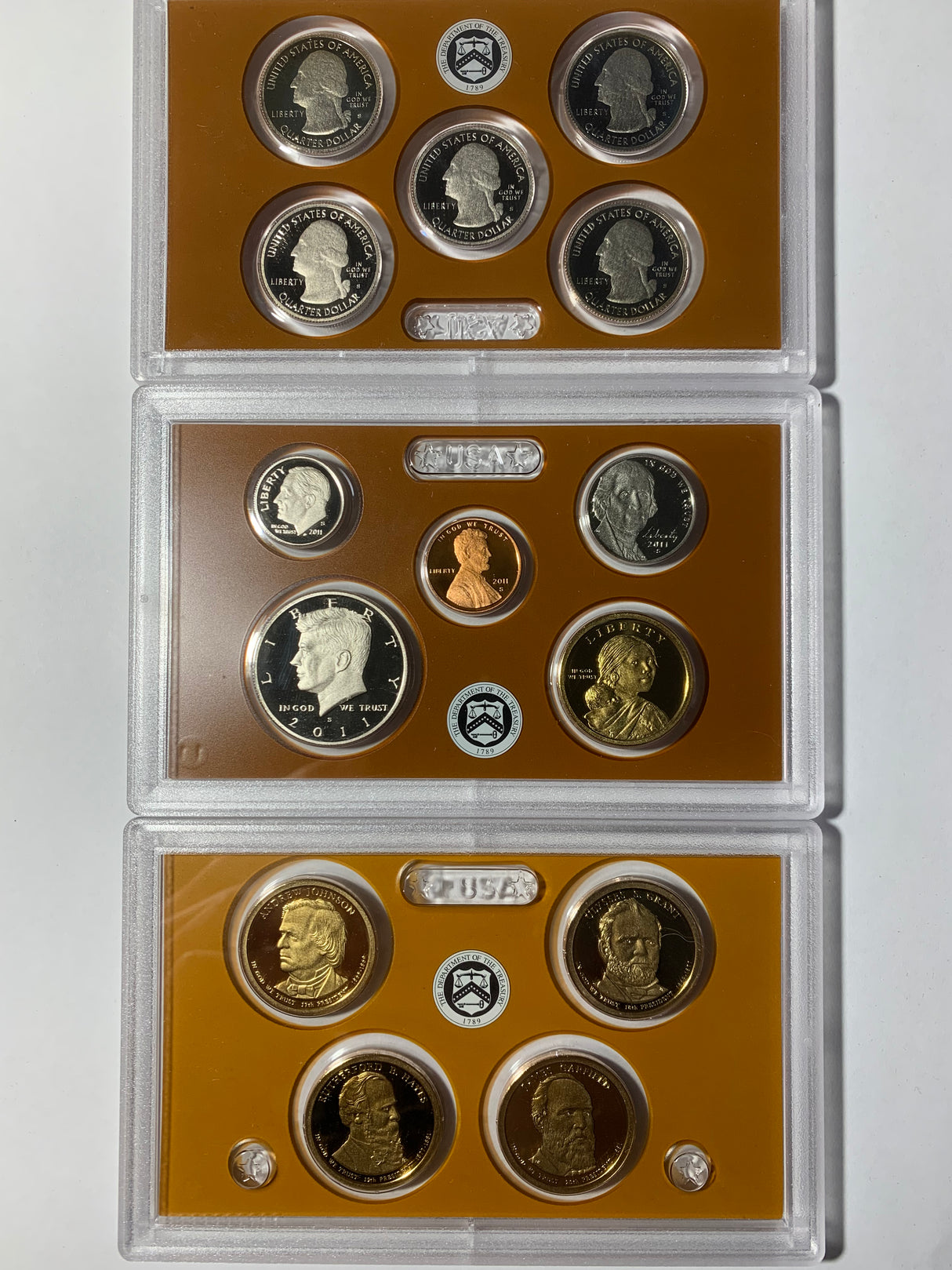 2011 United States Proof Set.