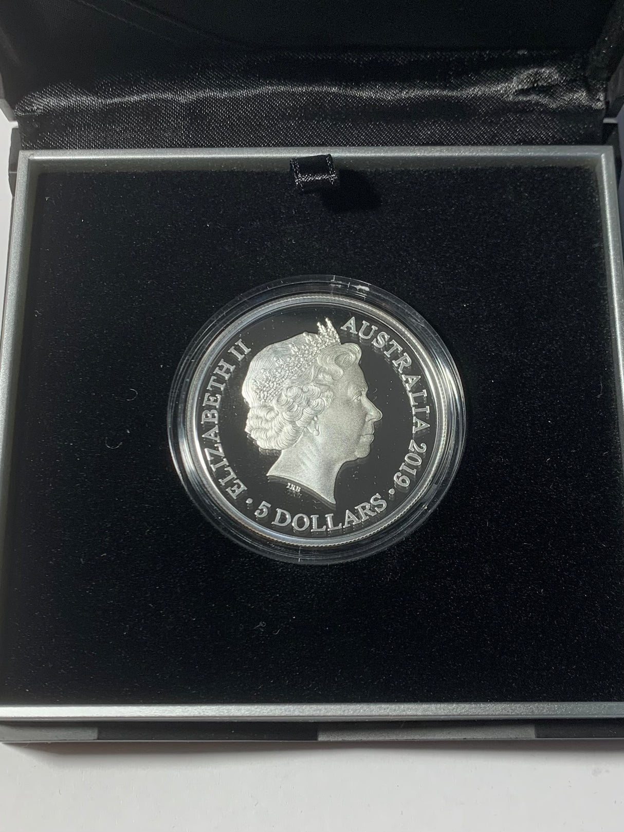 2019 $5 Fine Silver Proof Coin. Treaty of Versailles.