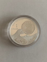 2011 $1 Fine Silver Proof Coin - Zuytdorp Shipwreck