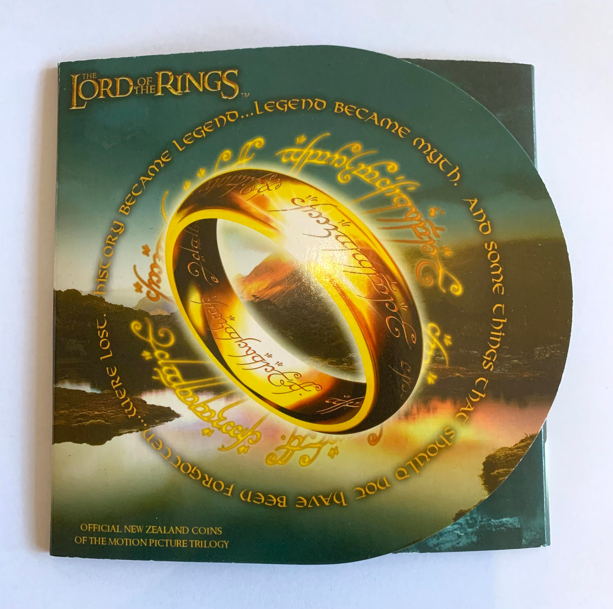 2003 Lord Of The Rings. The Battle For The One Ring. 3 x $1 Set