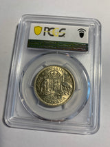 1959(m) Australian Florin. PCGS MS62