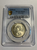 1946(m) Australian Florin. PCGS MS63