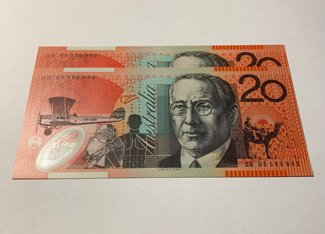 2005 $20 Last Prefix Banknote. Uncirculated. Run of 2. R420cL