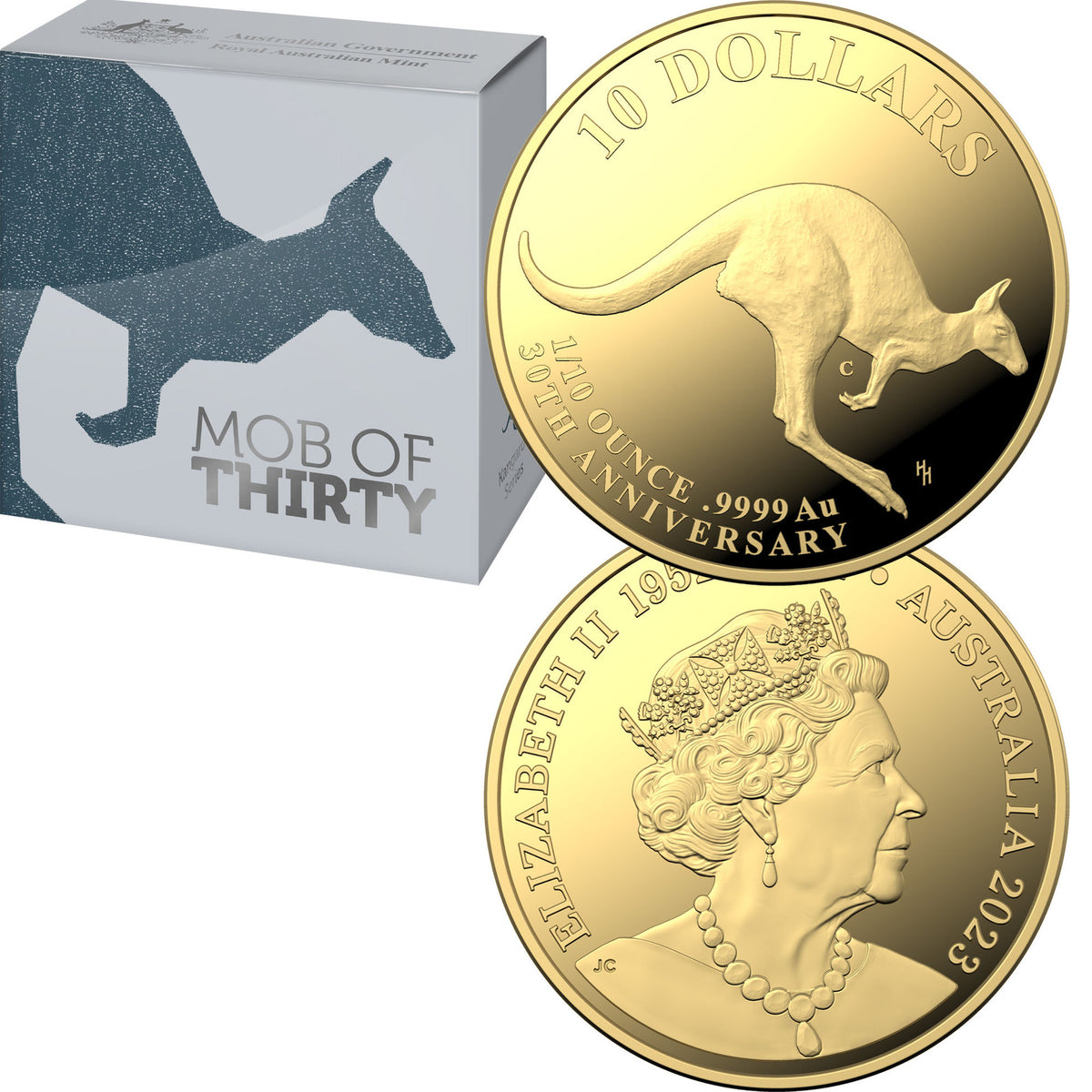 2023 $10 30th Anniversary of the Kangaroo Series - Mob of Thirty