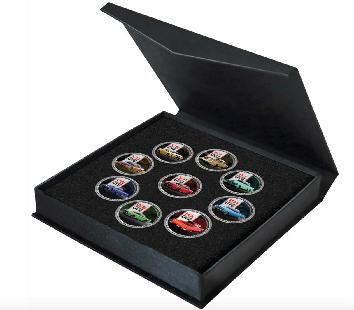 Holden Ute Enamel Penny 9-Coin Collection