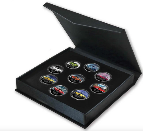 HSV Enamel Penny 9-Coin Collection