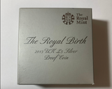 2013 5 Pound Crown Silver Proof Coin. The Royal Birth.