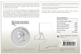 World Money Fair - Coin Show Special Australian Kookaburra 2025 1oz Silver Coloured Coin in Card