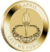 2023 Anzac Day  $1 Coin in Card