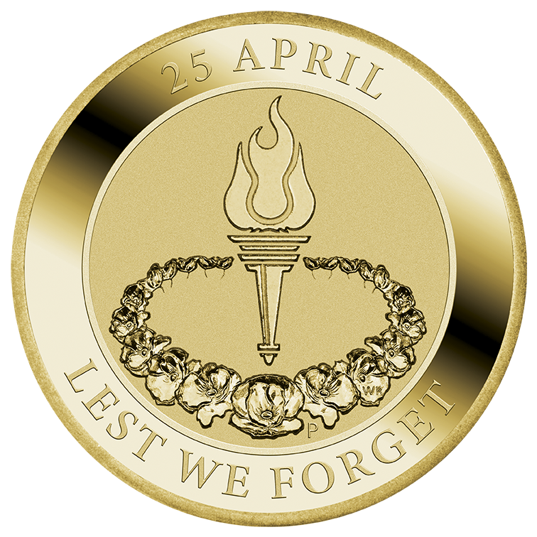 2023 Anzac Day  $1 Coin in Card