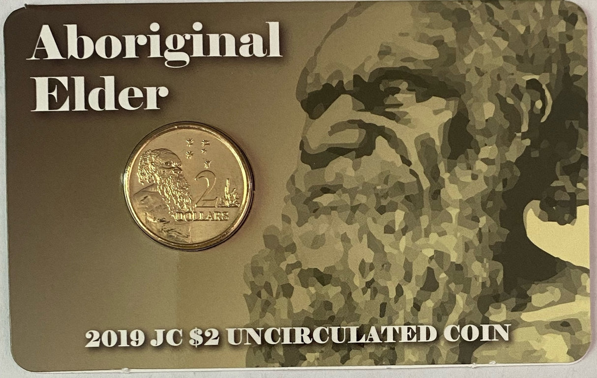 2019 $2 JC Elder Carded Coin