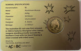 2019 $2 JC Elder Carded Coin