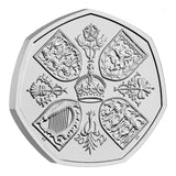 2022 Queen Elizabeth II 50p Brilliant Uncirculated Coin