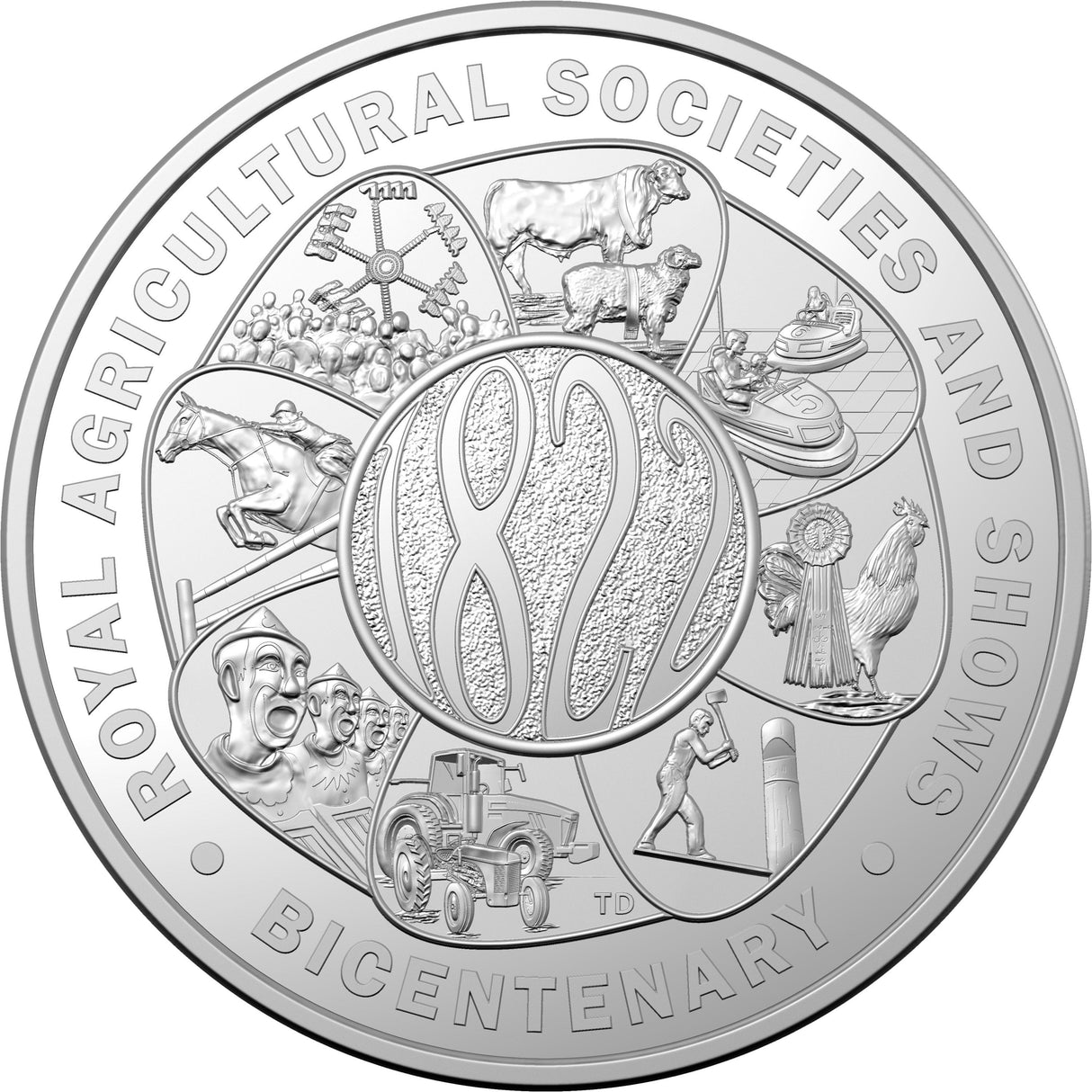 2022 Bicentenary of the Royal Agricultural Society Silver Proof Coin