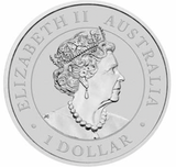 2022 1 oz Perth Mint Year of the Tiger Australian Lunar Bullion Silver Coin