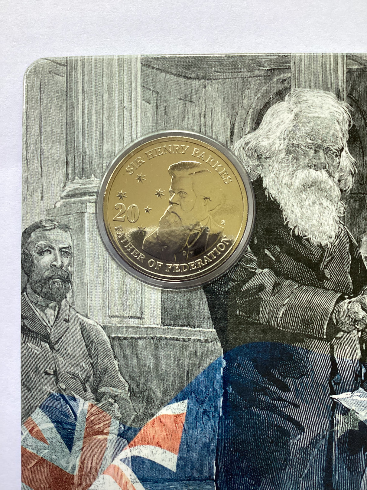 2015 20c Sir Henry Parkes Uncirculated Coin