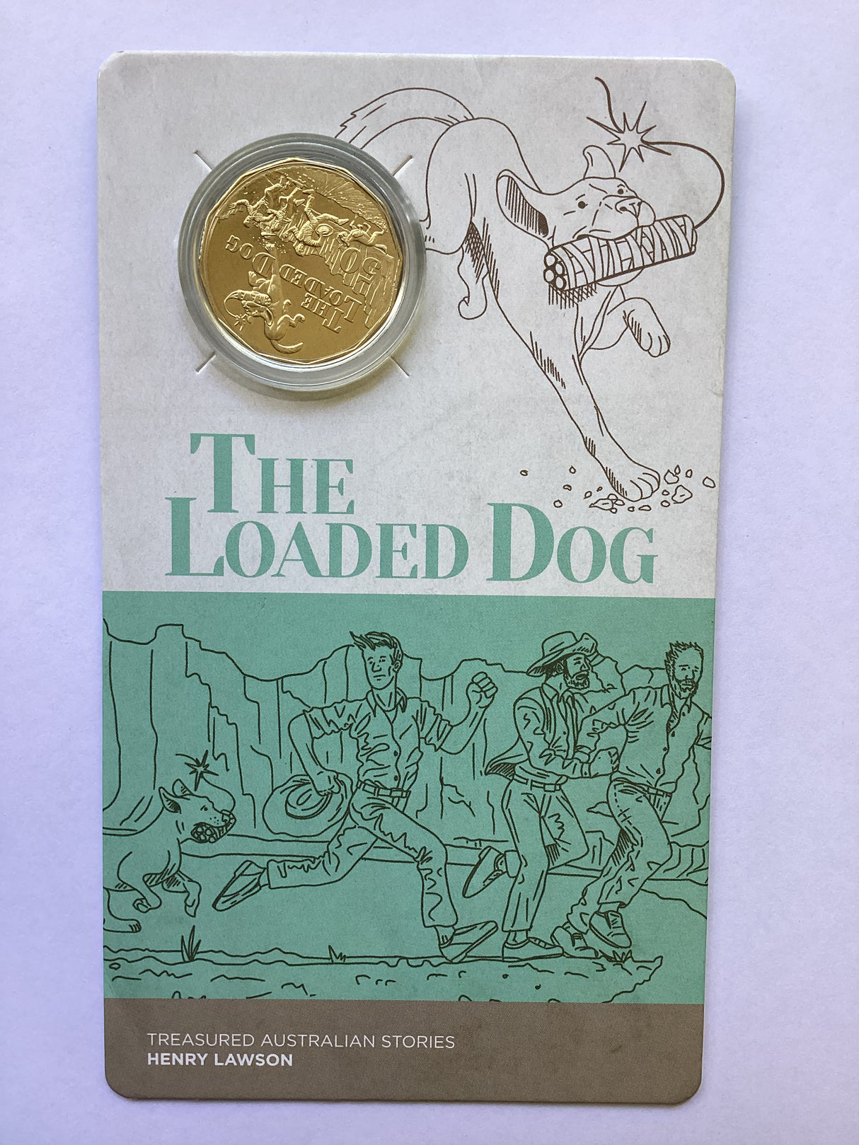 2022 50c Uncirculated Coin The Loaded Dog