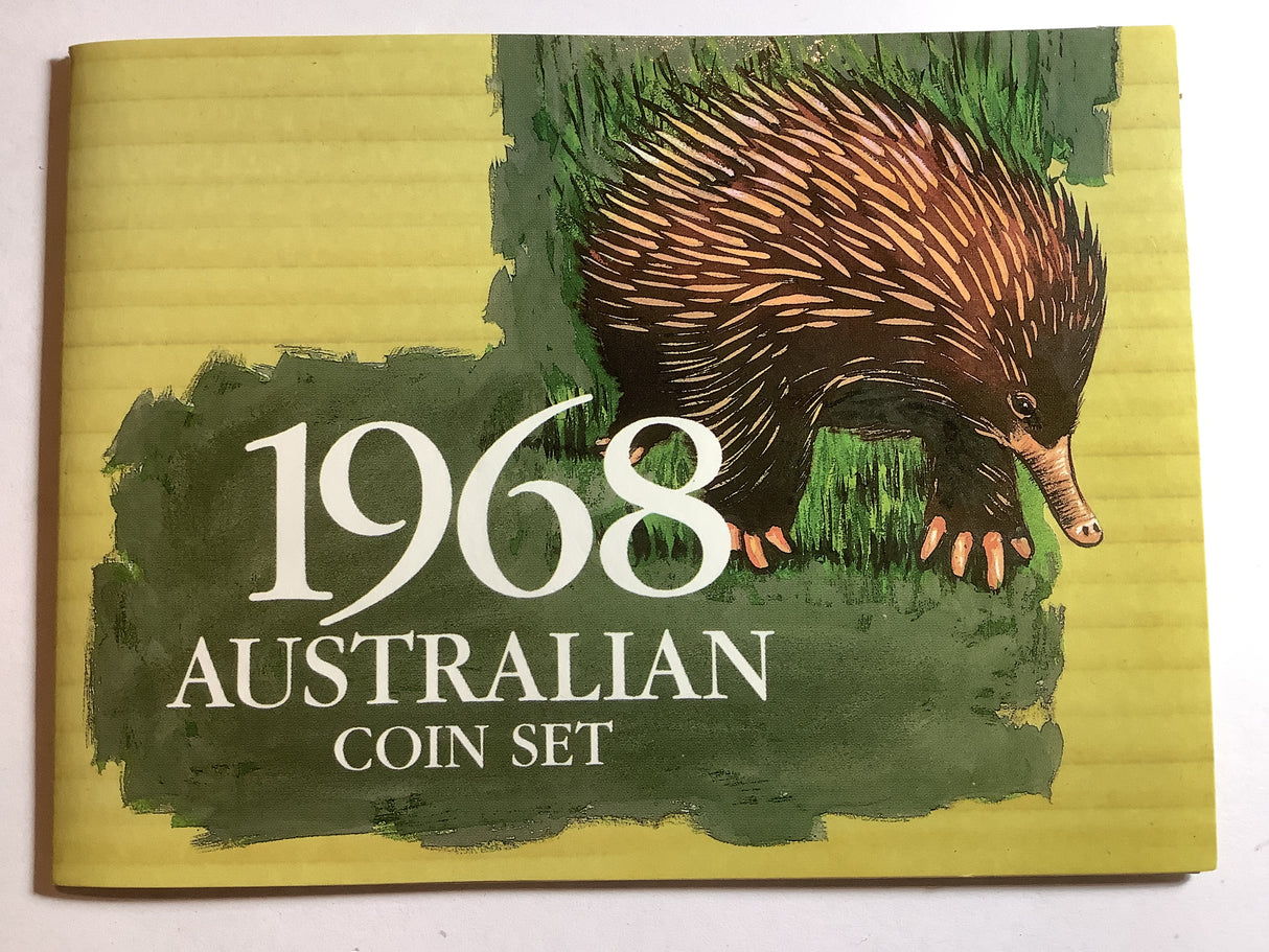1968 Australian Uncirculated Set. Sherwood Issue.
