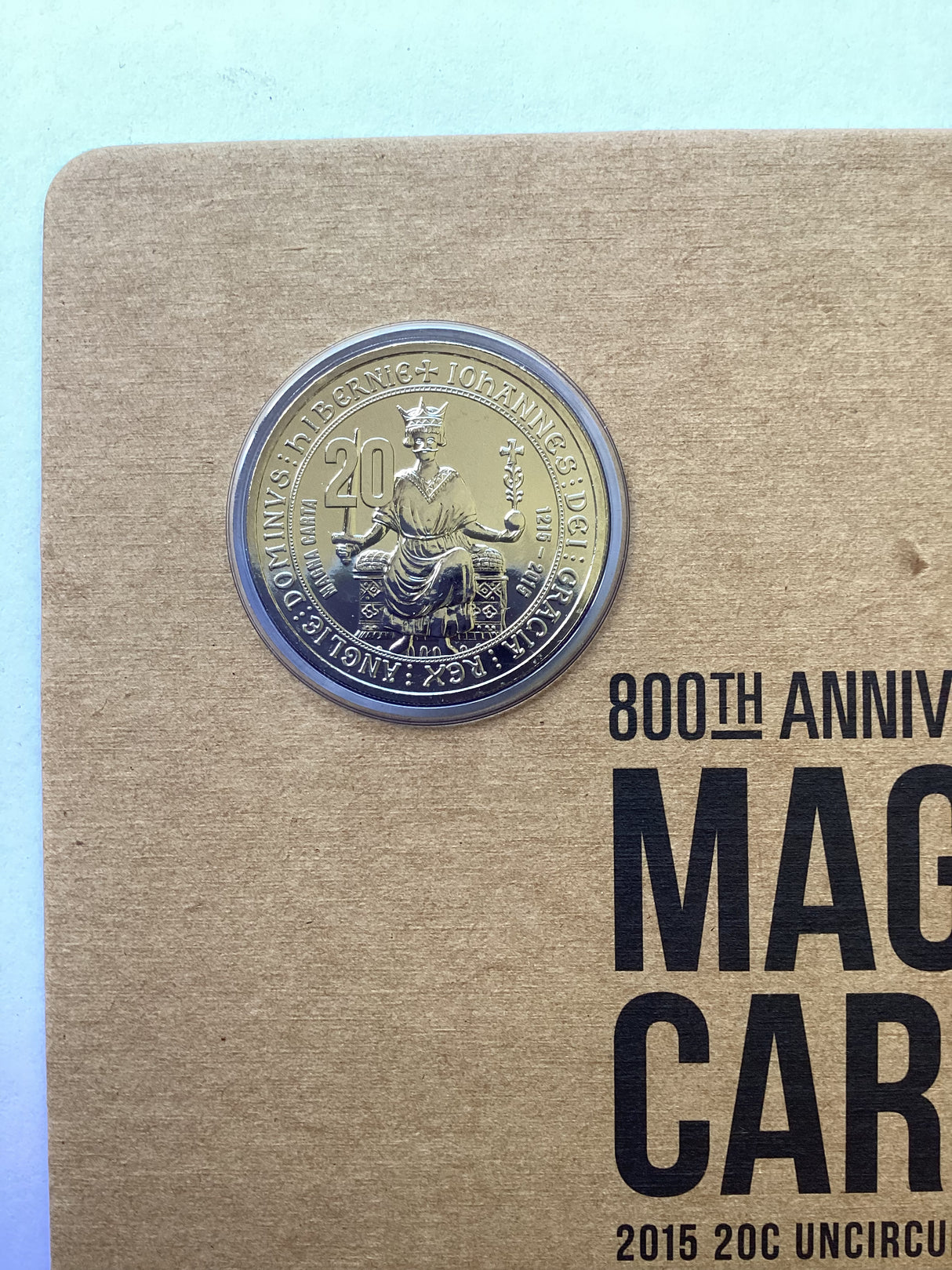 2015 20c 800th Anniversary of Magna Carta