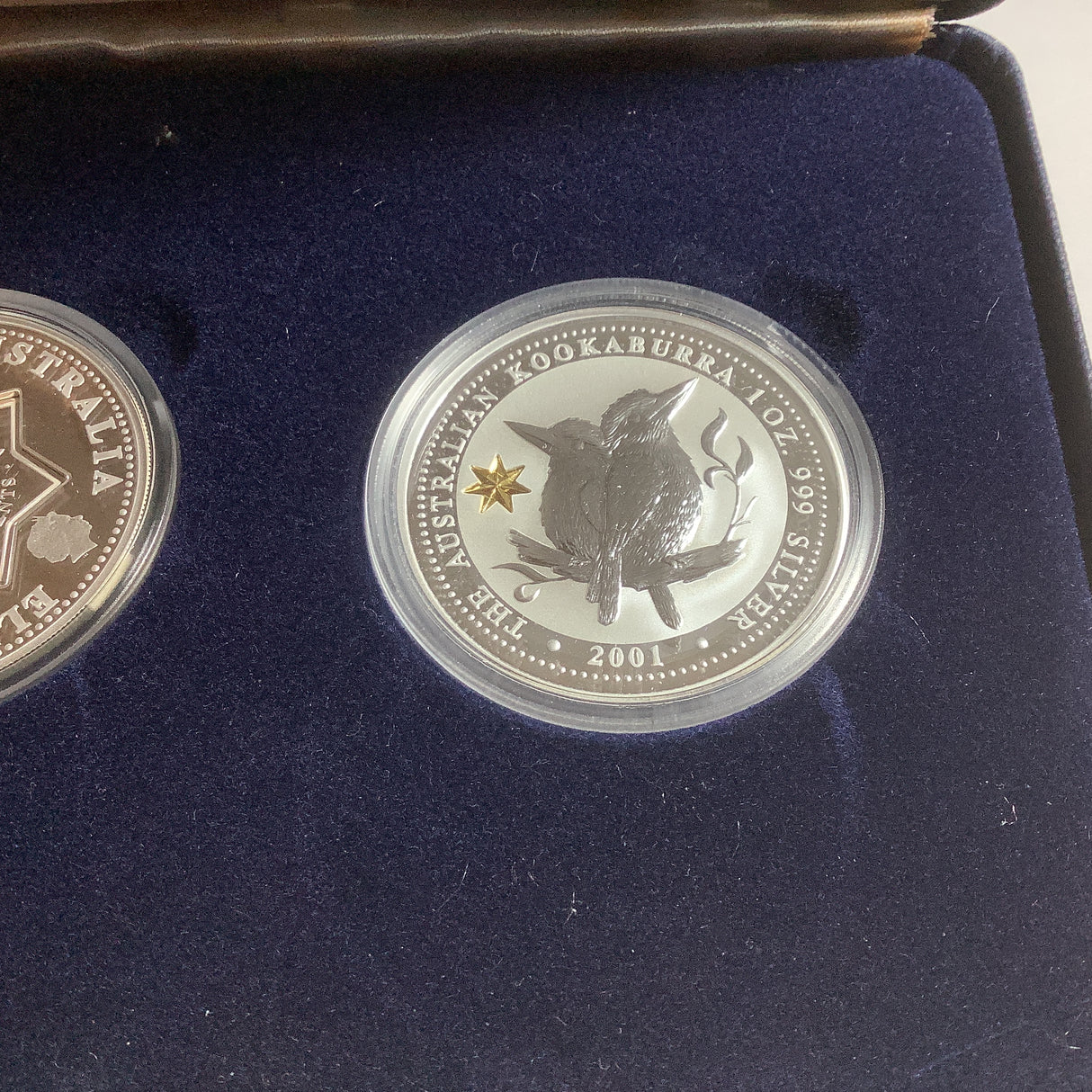 2001 Federation Star Three Coin Collection.