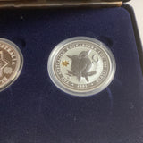 2001 Federation Star Three Coin Collection.