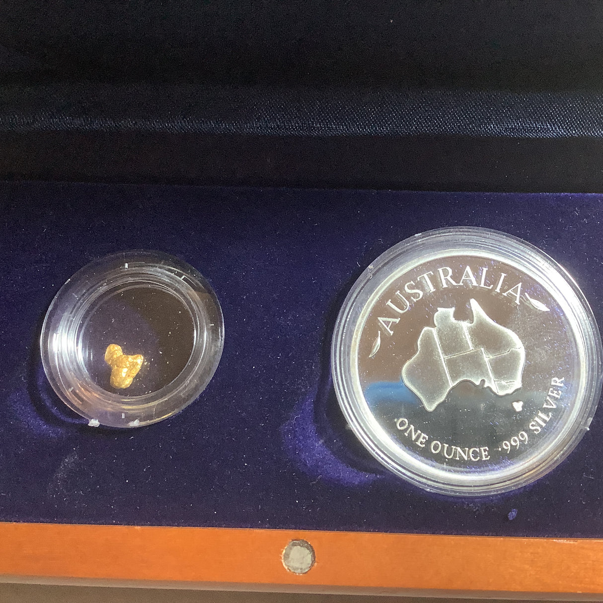 2001 Prospector Silver and Natural Gold Nugget Collection.