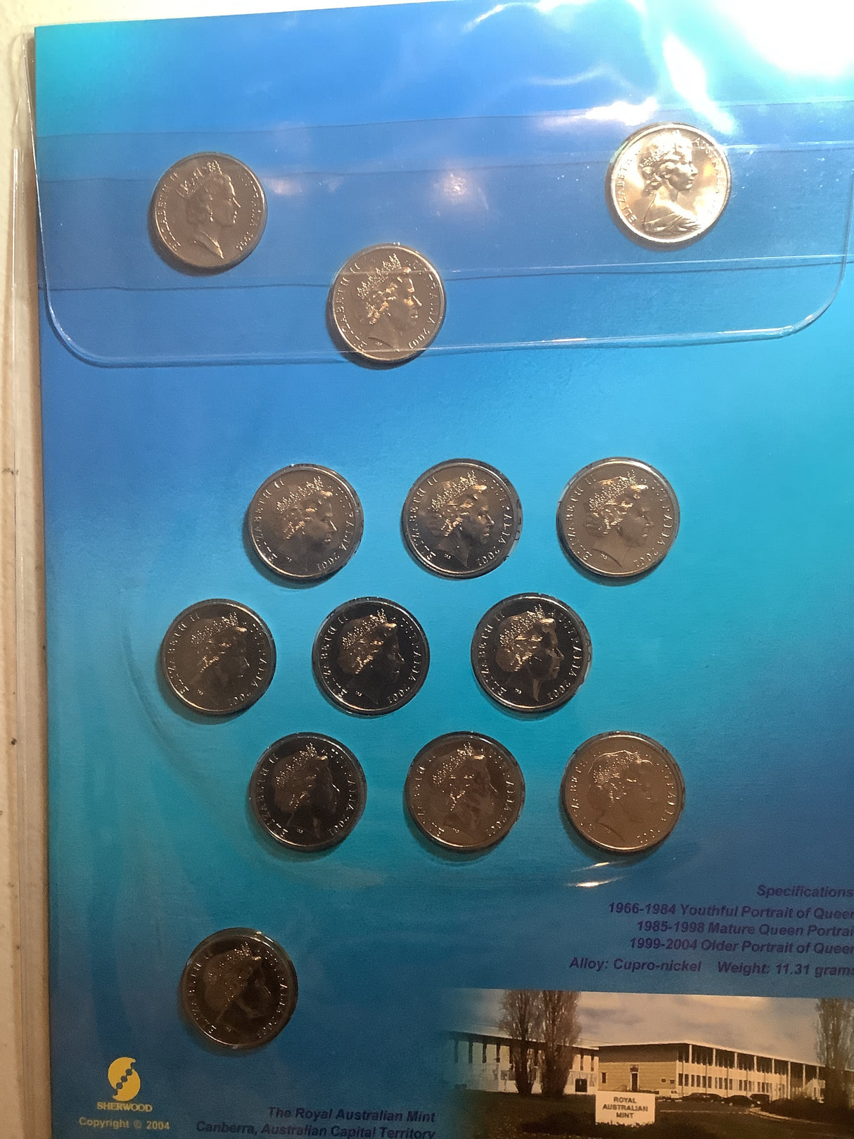 1966-2004 20c Coin Collector Portfolio.